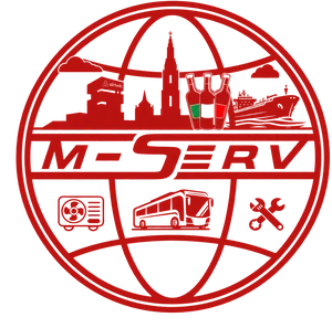 Logo M-SERV — Merkplatform door Oryn